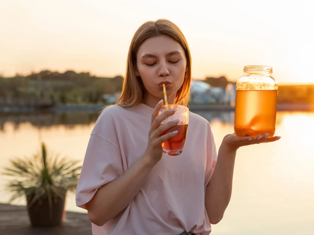 Envases de miel ecológica listos para la venta